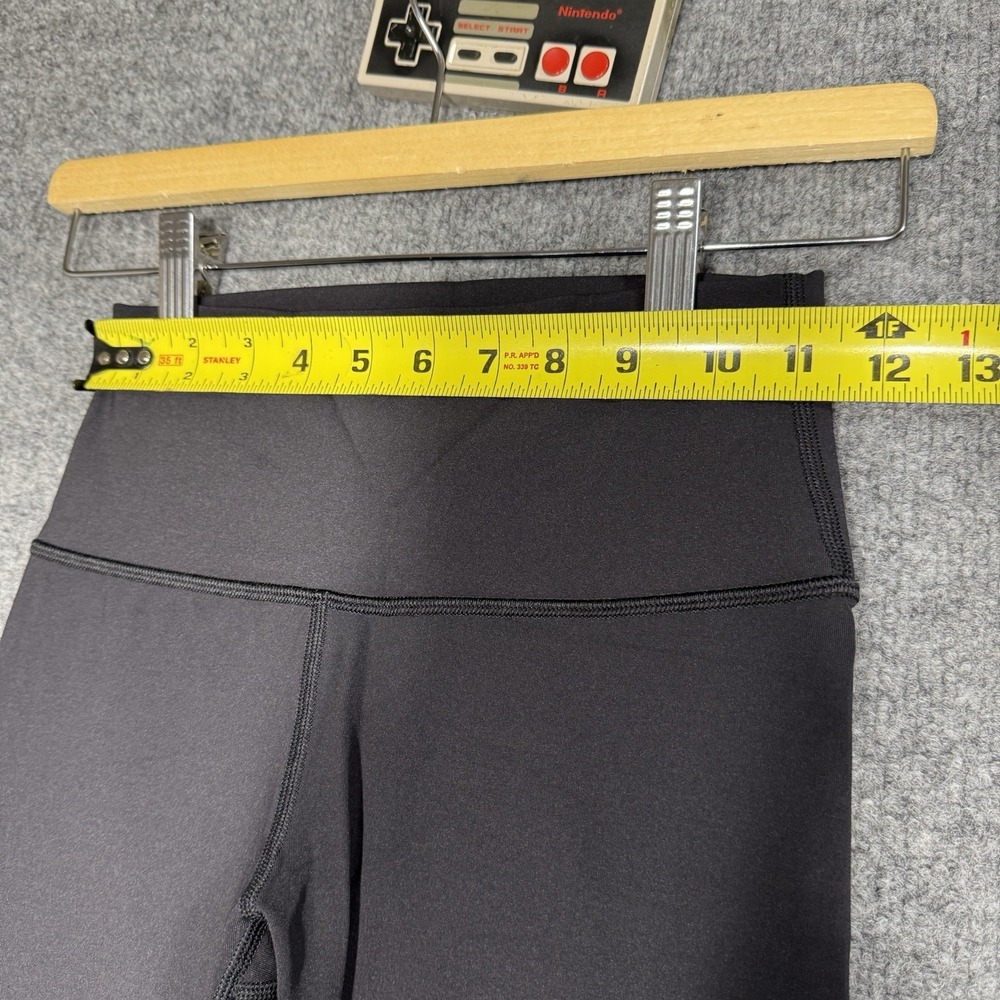 Lululemon Align Leggings Womens Black Cropped Size 4 - Picture 5 of 7